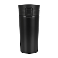 Paslanmaz Çelik 380 ml Çay Kahve Mug Termos Bardak - AL3114 Siyah Paslanmaz Çelik 380 ml Çay Kahve Mug Termos Bardak - AL3114 Siyah