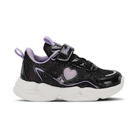 Slazenger KLARION Çocuk Cırt Cırt lı Siyah - Mor Günlük Spor Ayakkabısı Slazenger KLARION Çocuk Cırt Cırt lı Siyah - Mor Günlük Spor Ayakkabısı