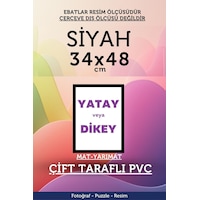 Siyah-22mm-34x48 Cm Mat Pvc Li Camsız Fotoğraf 500 Parça Puzzle Belge Çerçeve Yatay Dikey Asılabilme. 08288127 Siyah-22mm-34x48 Cm Mat Pvc Li Camsız Fotoğraf 500 Parça Puzzle Belge Çerçeve Yatay Dikey Asılabilme. 08288127