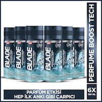Blade Mountain Fresh Deodorant 6 x 150 ML Blade Mountain Fresh Deodorant 6 x 150 ML