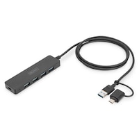 Digitus Da-70236 4 Port Usb 3.0 Çoklayıcı Hub Usb-type-c Soket Digitus Da-70236 4 Port Usb 3.0 Çoklayıcı Hub Usb-type-c Soket