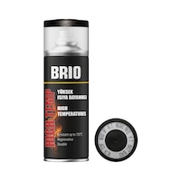 Brio Sprey Boya Siyah Yüksek Isıya Dayanıklı Bh9005m 400 ML Brio Sprey Boya Siyah Yüksek Isıya Dayanıklı Bh9005m 400 ML