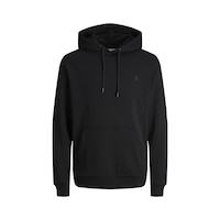 Jack & Jones Erkek Kapüsonlu Sweatshirt - Paulos 12256591 Black Yeşil Jack & Jones Erkek Kapüsonlu Sweatshirt - Paulos 12256591 Black Yeşil