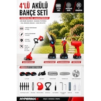 4 Lü Bahçe Bakım Seti Çim Biçme Makinesi Hava Üfleme Makinesi Dal Budama Makası Ve Budama Testeresi 4 Lü Bahçe Bakım Seti Çim Biçme Makinesi Hava Üfleme Makinesi Dal Budama Makası Ve Budama Testeresi