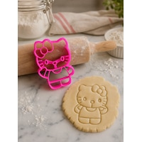 Hello Kitty Kurabiye Kalıbı & Hamur Şekillendirici Pembe Hello Kitty Kurabiye Kalıbı & Hamur Şekillendirici Pembe