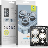 Blueo Apple Uyumlu iPhone 12 Pro Max Metal Çerçeve Kamera Lens Koruyucu Siyah Blueo Apple Uyumlu iPhone 12 Pro Max Metal Çerçeve Kamera Lens Koruyucu Siyah