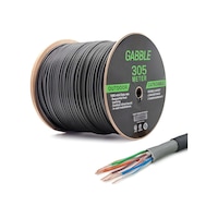 Gabble Gab-cds305 Cat6 305mt Dış Ortam Kablo Od 0.50mm Gabble Gab-cds305 Cat6 305mt Dış Ortam Kablo Od 0.50mm