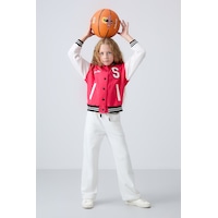 Tommy Life Viva Kırmızı Pamuklu İçi Tüylü Yumuşak Dokulu Standart Fit Nakışlı Kız Çocuk Kolej Ceket - 75163 Kırmızı Tommy Life Viva Kırmızı Pamuklu İçi Tüylü Yumuşak Dokulu Standart Fit Nakışlı Kız Çocuk Kolej Ceket - 75163 Kırmızı