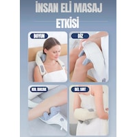 Yues Isıtmalı Şarjlı Ovmalı Masaj Aleti Boyun, Sırt, Bel, Omuz Bej Yues Isıtmalı Şarjlı Ovmalı Masaj Aleti Boyun, Sırt, Bel, Omuz Bej