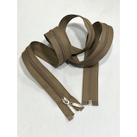 Ferace Fermuarı / 110 Cm / Açık Kahverengi / Misina Dişli Ferace Fermuarı / 110 Cm / Açık Kahverengi / Misina Dişli