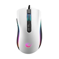 Rampage SMX-R44 V2 Makrolu 12800 DPI RGB USB Drag Click Örgü Kablo Oyuncu Mouse Beyaz Rampage SMX-R44 V2 Makrolu 12800 DPI RGB USB Drag Click Örgü Kablo Oyuncu Mouse Beyaz