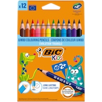 Bic Kids Evolution Üçgen Jumbo Kuru Boya Kalemi 12 Renk 82973511 Bic Kids Evolution Üçgen Jumbo Kuru Boya Kalemi 12 Renk 82973511