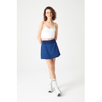 Los Ojos Lacivert 2 Katmanlı Tenis Eteği - Şort Etek - Spor Etek Tennis Skirt Lacivert Lacivert Los Ojos Lacivert 2 Katmanlı Tenis Eteği - Şort Etek - Spor Etek Tennis Skirt Lacivert Lacivert