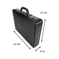 Case Club James Bond Klasik Evrak Çantası Şifreli Kilit 8 Cm Siyah Case Club James Bond Klasik Evrak Çantası Şifreli Kilit 8 Cm Siyah
