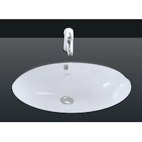 Creavit Tp216 Tezgah Altı Oval Lavabo 37 x 51 CM Beyaz Creavit Tp216 Tezgah Altı Oval Lavabo 37 x 51 CM Beyaz