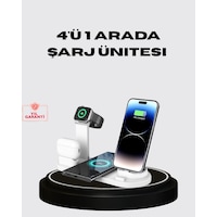 Kablosuz Şarj İstasyonu 4 Cihaz Destekli Ve Hızlı Şarjlı Kablosuz Şarj İstasyonu 4 Cihaz Destekli Ve Hızlı Şarjlı