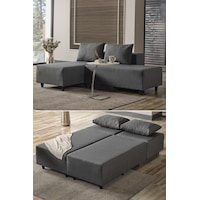 Kagu Corner Poly-m Köşe Takimi-kanepe-yatak-dinlenme 4 Farkli Model Tek Modül Koyu Gri Kagu Corner Poly-m Köşe Takimi-kanepe-yatak-dinlenme 4 Farkli Model Tek Modül Koyu Gri