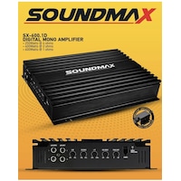 Soundmax Mono Amfi - Soundmax Sx-600.1d Bass Anfisi - 600rms Soundmax Mono Amfi - Soundmax Sx-600.1d Bass Anfisi - 600rms