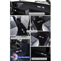 Tofaş Şahin Doğan Kartal 5 Parça Oto Halı Paspas + Torpido & Konsol Koruma Seti Mavi Kenar Nakışlı Tofaş Şahin Doğan Kartal 5 Parça Oto Halı Paspas + Torpido & Konsol Koruma Seti Mavi Kenar Nakışlı
