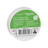 Schneider Thorsman İzolasyon Bandı 19MMx20MT Beyaz - 2420104 Schneider Thorsman İzolasyon Bandı 19MMx20MT Beyaz - 2420104