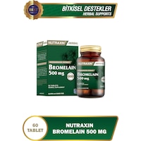 Nutraxin Bromelain 500 Mg Takviye Edici Gıda 60 Tablet Nutraxin Bromelain 500 Mg Takviye Edici Gıda 60 Tablet