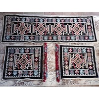 Parlak Dokuma Oto Koltuk Kilim Siyah Parlak Dokuma Oto Koltuk Kilim Siyah