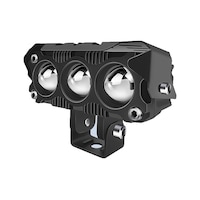 1 Adet Led Spot Işık Ve Sarı Beyaz Projektör Lens 3 Gözlü Dikdörtgen Baykuş Led Off Road Lamba Motosiklet 1 Adet Led Spot Işık Ve Sarı Beyaz Projektör Lens 3 Gözlü Dikdörtgen Baykuş Led Off Road Lamba Motosiklet