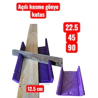 Açılı Kesme Aparatı Gönye Kutusu 22,5.45,90 Açılı Kesme Aparatı Gönye Kutusu 22,5.45,90