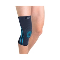 Vizor Code : 703 Örme Patella Ve Ligament Destekli Dizlik Siyah Vizor Code : 703 Örme Patella Ve Ligament Destekli Dizlik Siyah