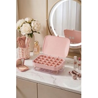 Aksesuar Standı, Takı Organizeri, Kolye, Yüzük, Küpe Organizeri Pembe Aksesuar Standı, Takı Organizeri, Kolye, Yüzük, Küpe Organizeri Pembe
