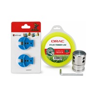 Tırpan Örümcek Başlık Orac 3.30 Mm 46 Mt Altı Köşe Misina Ve Ital Misina Kesici 2 Li Set Tırpan Örümcek Başlık Orac 3.30 Mm 46 Mt Altı Köşe Misina Ve Ital Misina Kesici 2 Li Set