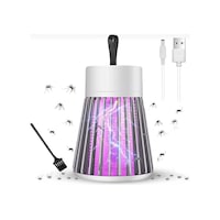 Usb Şarjlı Mor Işıklı Sinek Öldürücü Lamba - Şok Etkili Taşınabilir Sivrisinek Kovucu Cihaz Usb Şarjlı Mor Işıklı Sinek Öldürücü Lamba - Şok Etkili Taşınabilir Sivrisinek Kovucu Cihaz