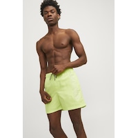 Jack & Jones Erkek Jpstfıjı Yazı Detaylı Deniz Şortu 12253118 - Neon Yeşil Jack & Jones Erkek Jpstfıjı Yazı Detaylı Deniz Şortu 12253118 - Neon Yeşil
