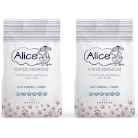 Alice Aktif Karbonlu Super Premium Topaklaşan Bentonit Kedi Kumu 2 x 10 L Alice Aktif Karbonlu Super Premium Topaklaşan Bentonit Kedi Kumu 2 x 10 L