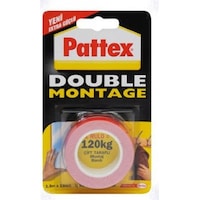 Pattex 120 KG Double Montage Çift Taraflı Bant Pattex 120 KG Double Montage Çift Taraflı Bant