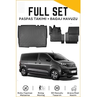 Peugeot Expert Traveller 8+1 2025 Model Birebir Uyumlu Bagaj Havuzu+paspas Seti Peugeot Expert Traveller 8+1 2025 Model Birebir Uyumlu Bagaj Havuzu+paspas Seti