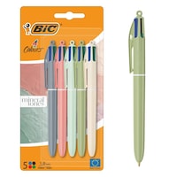 Bıc 4 Colours Mineral Tones 4 Renkli Tükenmez Kalem 1.0 Mm 5'li Set Çok Renkli Bıc 4 Colours Mineral Tones 4 Renkli Tükenmez Kalem 1.0 Mm 5'li Set Çok Renkli
