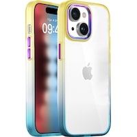 Buff Apple Uyumlu iPhone 15 Air Bumper Rainbow Kılıf Buff Apple Uyumlu iPhone 15 Air Bumper Rainbow Kılıf