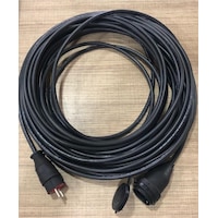 Tekli Seyyar Uzatma Çim Biçme Makine Kablosu Kauçuklu Fiş 20 Metre 1 Tekli Seyyar Uzatma Çim Biçme Makine Kablosu Kauçuklu Fiş 20 Metre 1