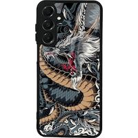 Samsung Uyumlu A16 Ejderha Tasarımlı Glossy Telefon Kılıfı Çok Renkli Samsung Uyumlu A16 Ejderha Tasarımlı Glossy Telefon Kılıfı Çok Renkli