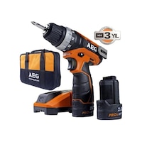Aeg BS 12 C2 Li 12V 2.0 Ah Çift Akülü Matkap Vidalama Aeg BS 12 C2 Li 12V 2.0 Ah Çift Akülü Matkap Vidalama