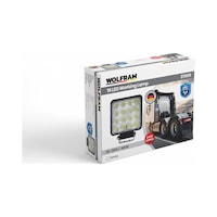 Led Kare Çalışma Lambası 16 Led 10/30v E-belgeli 48w - Wolfram 31909 Led Kare Çalışma Lambası 16 Led 10/30v E-belgeli 48w - Wolfram 31909