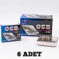 Ocb Otomatik Sigara Tutun Sarma Makinası Tabaka 2 Kademeli 6 Adet Ocb Otomatik Sigara Tutun Sarma Makinası Tabaka 2 Kademeli 6 Adet
