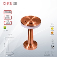 Cata Ct-8435 Şarjlı Masa Lambası Cata Ct-8435 Şarjlı Masa Lambası