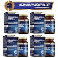 Nutraxin Magnesium Complex Vitamin B6 4 x 60 Tablet Nutraxin Magnesium Complex Vitamin B6 4 x 60 Tablet