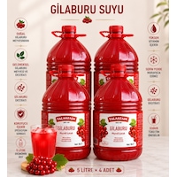 Talaszade Gilaburu Suyu 5 L X 4 Adet - Şeker İlavesiz. Koruyucu İçerir - Güven Bitkisel Talaszade Gilaburu Suyu 5 L X 4 Adet - Şeker İlavesiz. Koruyucu İçerir - Güven Bitkisel