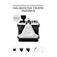Whirtz Sıcak/soğuk Fonksiyonlu Halı Yıkama Makinesi Beyaz Whirtz Sıcak/soğuk Fonksiyonlu Halı Yıkama Makinesi Beyaz