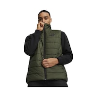 Puma Ess Padded Vest Erkek Yelek-27510-Yeşil Puma Ess Padded Vest Erkek Yelek-27510-Yeşil