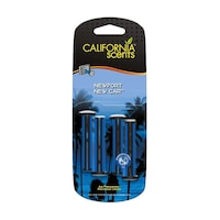 California Scents® Vent Stick "Newport New Car" Kalorifer Geçme Koku 4'lü Set California Scents® Vent Stick "Newport New Car" Kalorifer Geçme Koku 4'lü Set