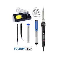 80W LCD Ekranlı Isı Ayarlı Kalem Havya 5 Yedek Uç Lehim Stand Pompa Cımbız Seti 80W LCD Ekranlı Isı Ayarlı Kalem Havya 5 Yedek Uç Lehim Stand Pompa Cımbız Seti